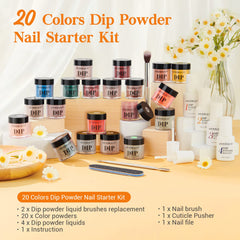 All Season Series - 29Pcs Dip Powder Nail Kit Starter Kit