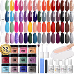 All Color Series - 42Pcs Dip Powder Nail Kit Starter Kit