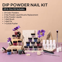 Noble Style - 29Pcs Dip Powder Nail Kit Starter Kit