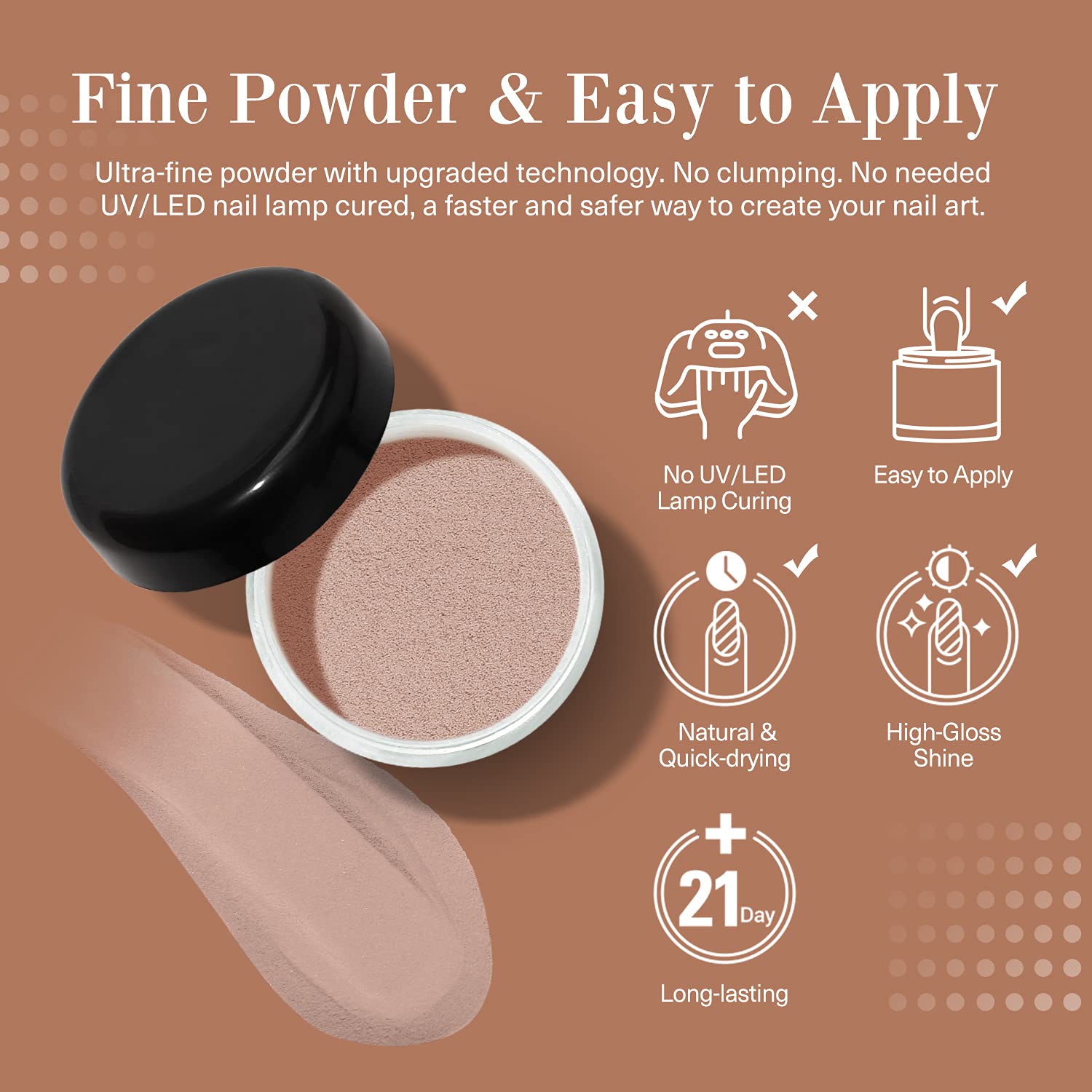 Daily Life - 18Pcs Dip Powder Nail Kit Starter Kit